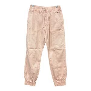 DL1961 Laura Jogger Pants High Rise 26 Pink NWOT